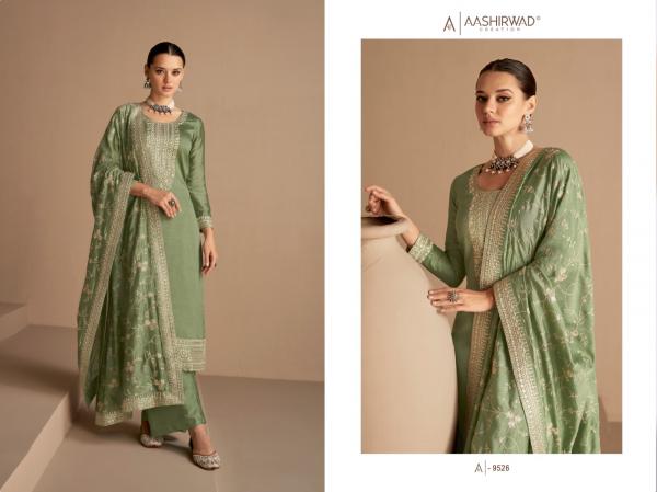 Aashirwad Gulkand Dhaga Silk Exclusive Designer Salwar Suit Collection